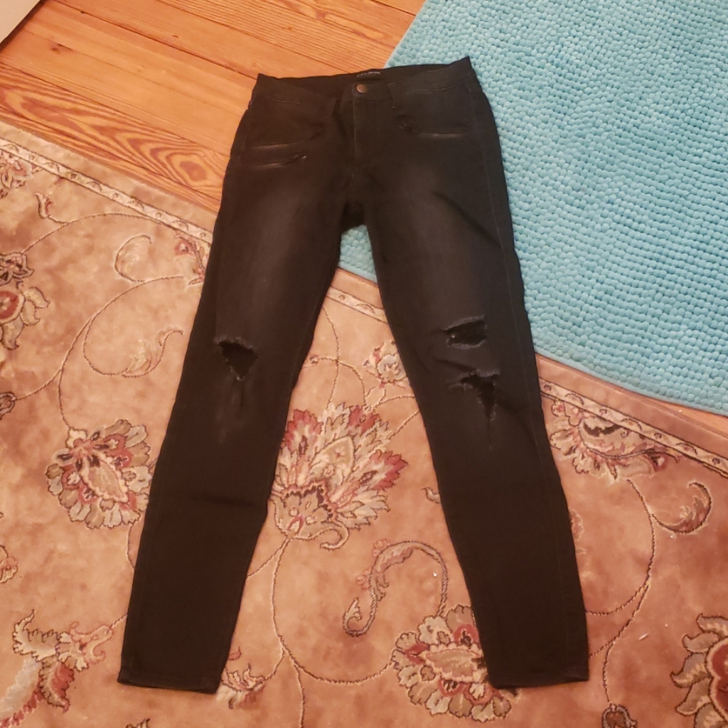 Black Orchid Destroyed Skinny Jeans Black Orchid Destroyed Skinny Jeans
